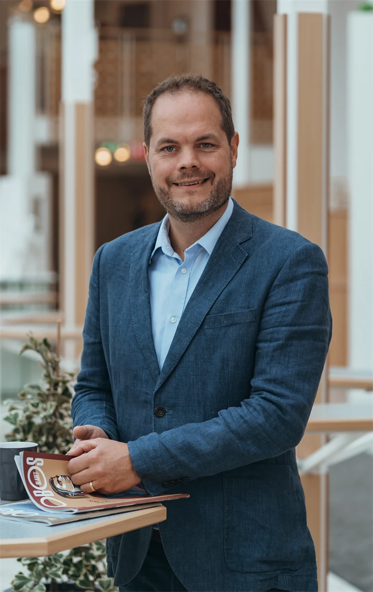 Carl-Johan Sigfridsson, hållbarhetschef OBOS