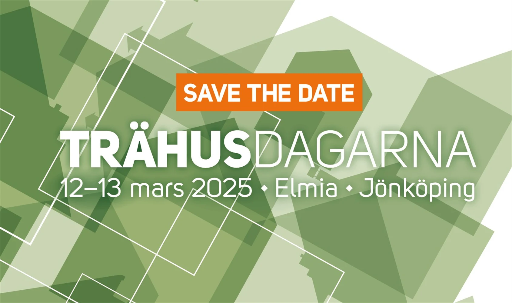 SAVE THE DATE - Trähusdagarna 2024.