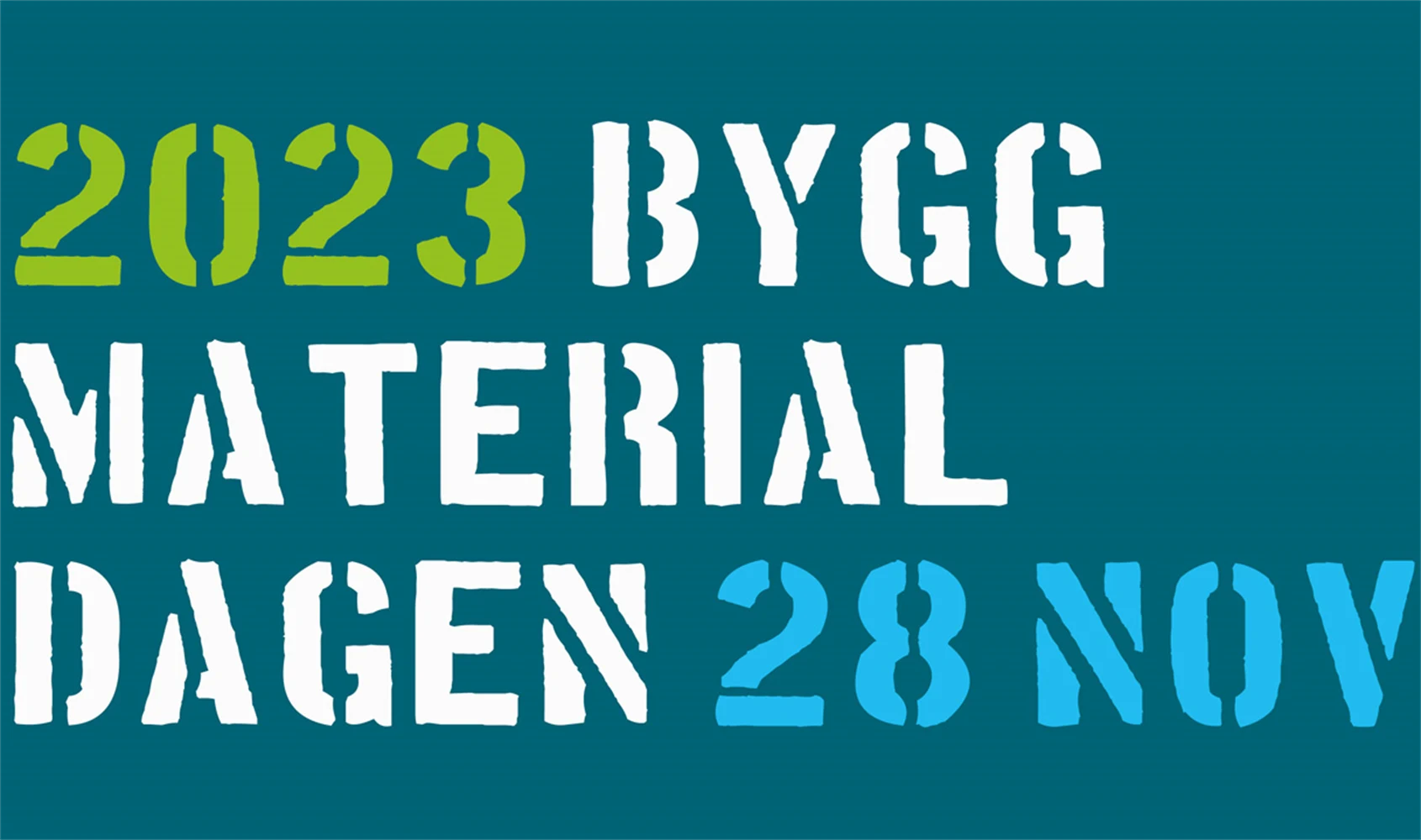 Byggmaterialdagen 2023